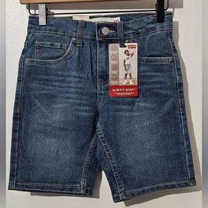 Levi's Slim fit jean boy's short 10 NWT *